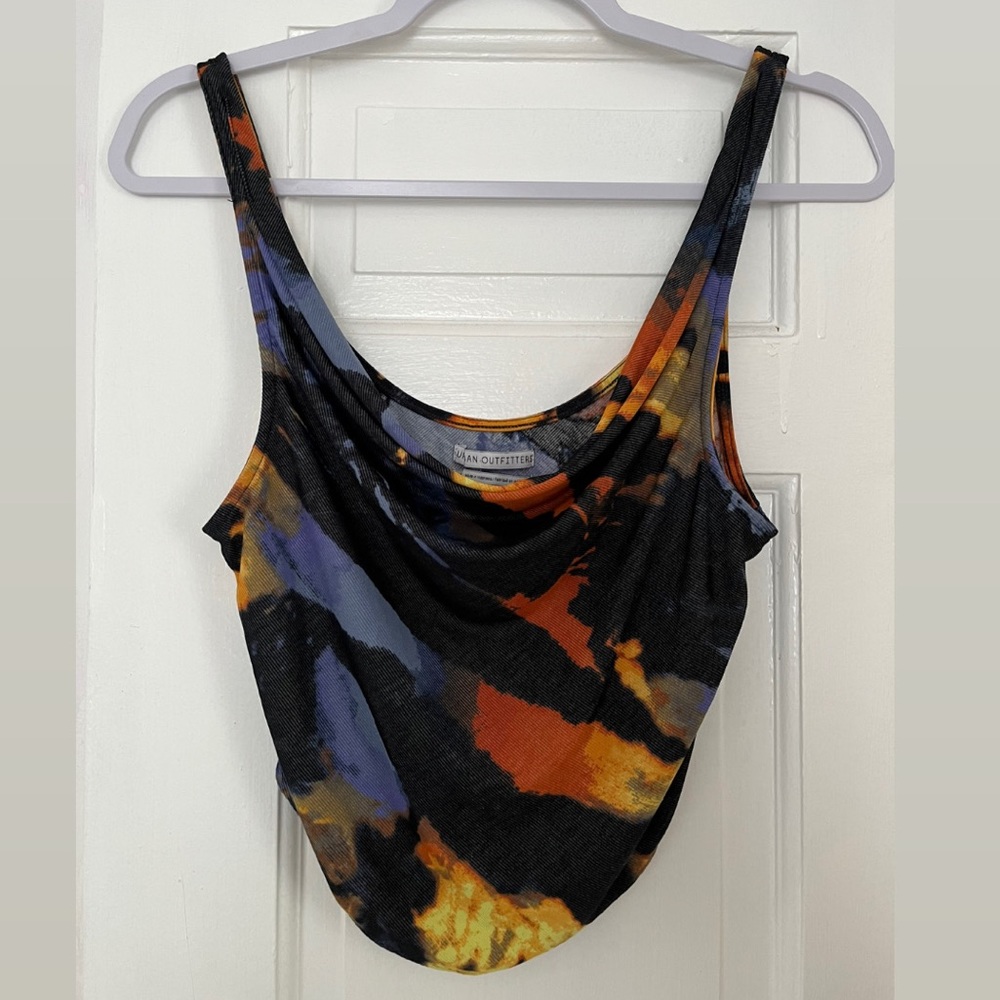 Urban Outfitters Cowl Neck Crop Top
